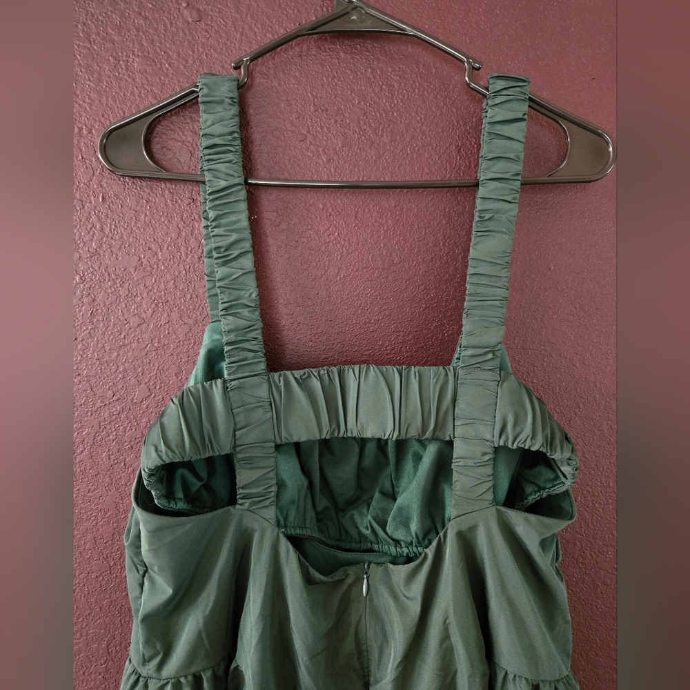 TCEC Dark Green Mini Dress - Picture 6 of 8